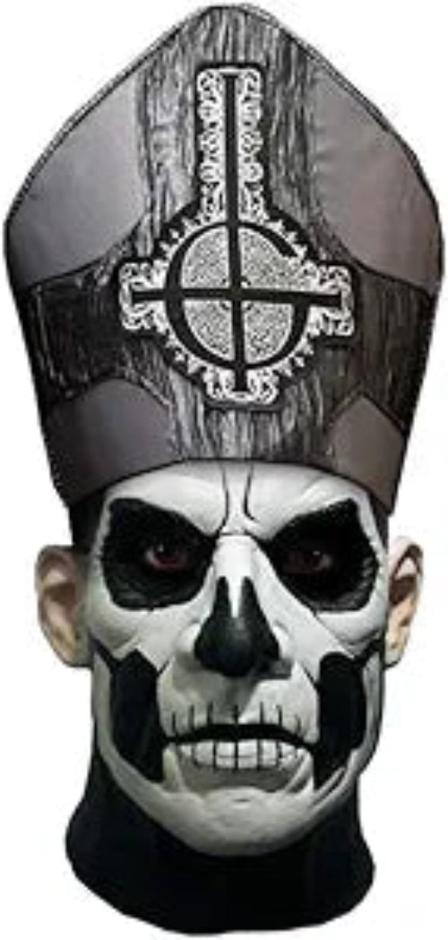 Ghost Papa II Emeritus Deluxe Latex Mask With Hat
