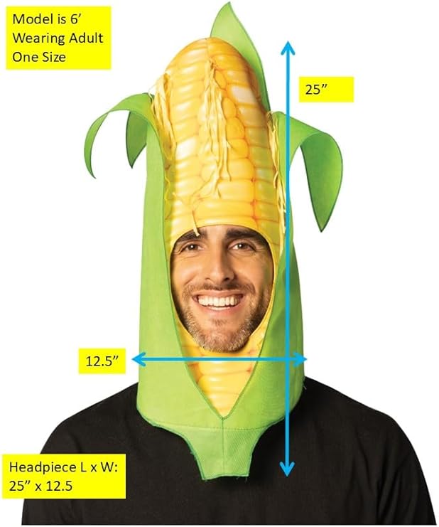 Ear of Corn Hat - Adult - Chicago Costume Company