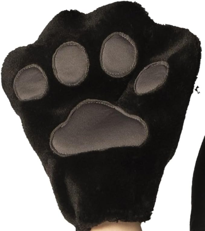 Black Cat Head & Paws - Adult Accessory Kit