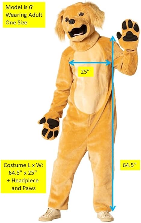 Brown Dog - Deluxe Adult Costume