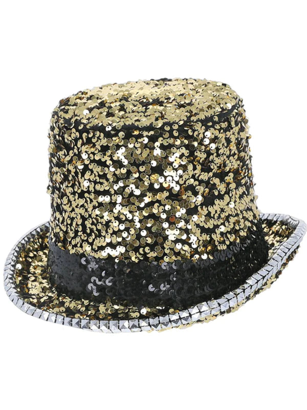 Felt & Sequin Top Hat