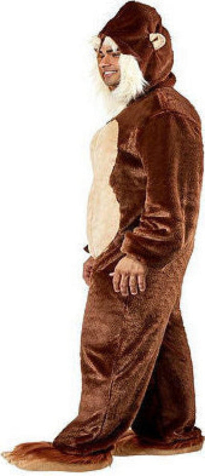 Big Foot Hooded Jumpsuit - Comfy-Wear Adult Costume