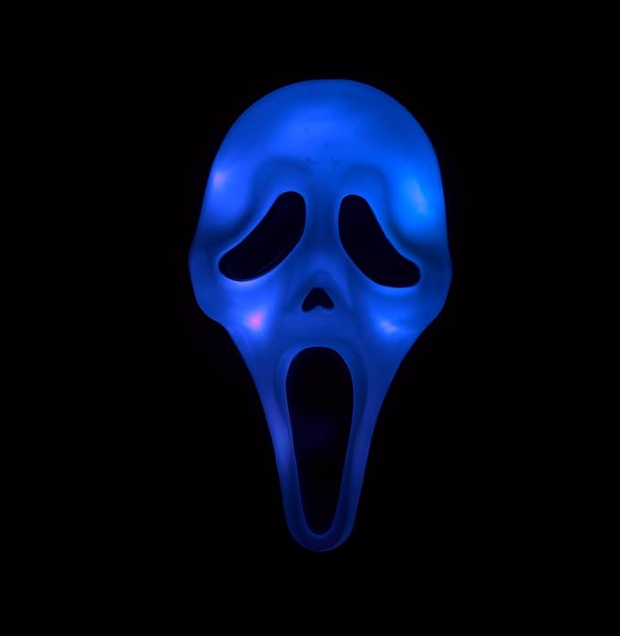 Ghost Face - Light-Up/ Multi-color - Adult Mask