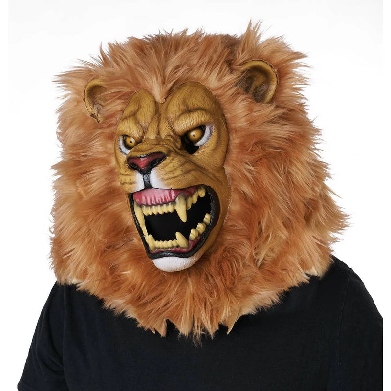 Lion Ani-motion Adult Mask with Moving Jaw