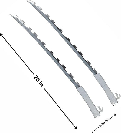 Inosuke Dual Sword Set - Demon Slayer Toy Swords - Chicago Costume Company