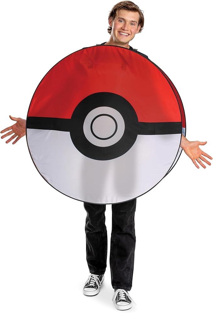 PokeBall Pop-Out - Pokémon Child/Adult Costume - Chicago Costume Company