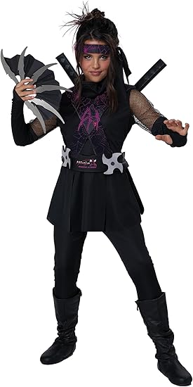 NinjaX Strike Force: Widow Strike - Child Costume