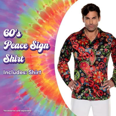 60's Peace Sign Shirt - Adult
