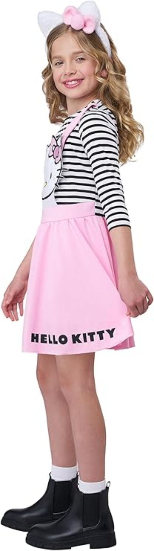 Hello Kitty Pink Overall Dress - Child Costume - Chicago Costume Company