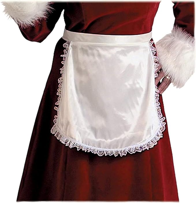 Mrs Claus - Satin Apron