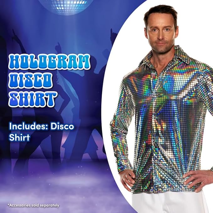 Hologram Disco Shirt - Adult