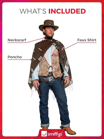 Authentic Western Wandering Gunman - Adult Costume