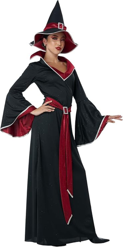 Ruby Red Glamour Witch - Adult Costume - Chicago Costume Company