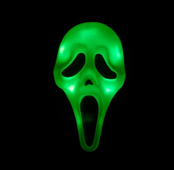 Ghost Face - Light-Up/ Multi-color - Adult Mask