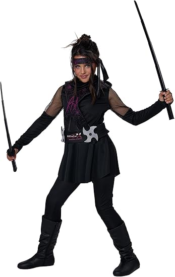 NinjaX Strike Force: Widow Strike - Child Costume