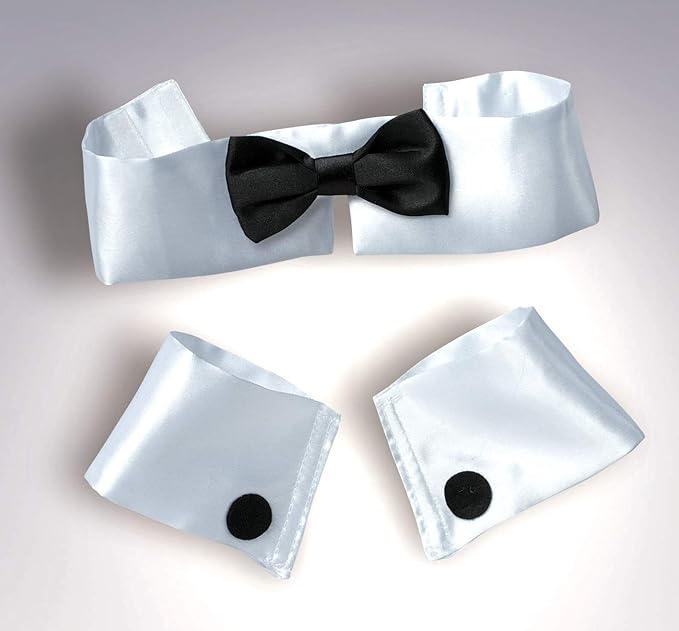 Collar, Tie & Cuff - Costume Set