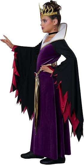 Evil Queen Cosplay Dress - Child Costume