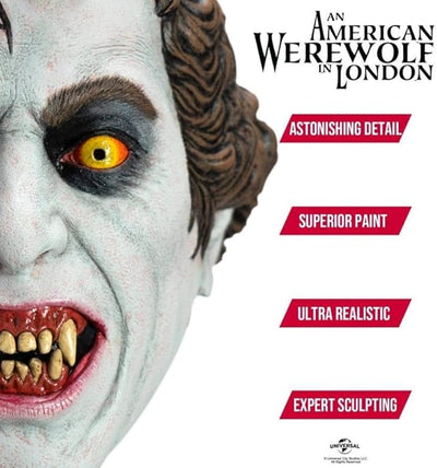 An American Werewolf in London: David 'Opera' Adult Latex Overhead Mask