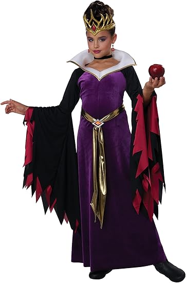 Evil Queen Cosplay Dress - Child Costume