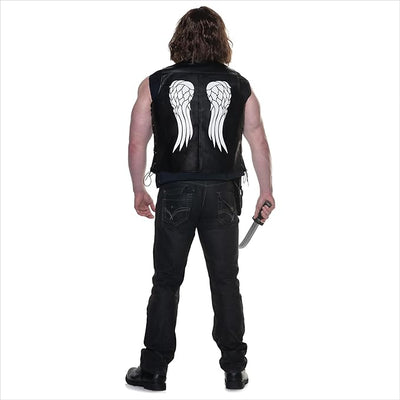 Daryl Dixon's Biker Vest - The Walking Dead - Adult Costume - Chicago Costume Company