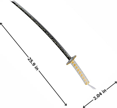 Zenitsu Costume Sword - Demon Slayer - Chicago Costume Company