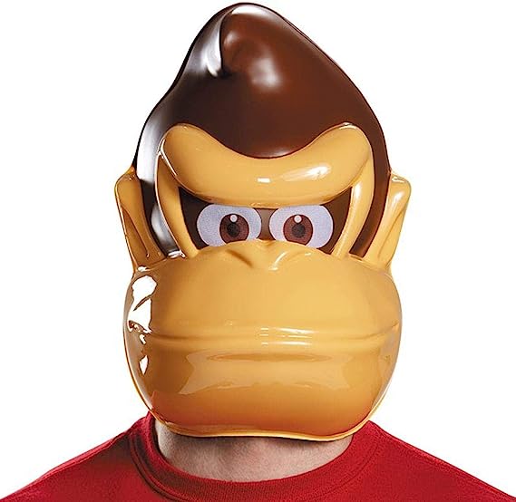 Donkey Kong Mask - Adult Accessory