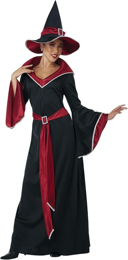 Ruby Red Glamour Witch - Adult