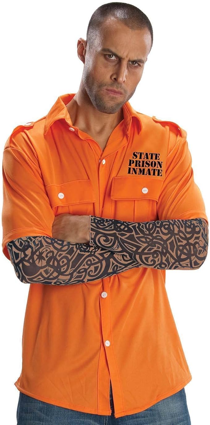 Prisoner Shirt - Adult Costume