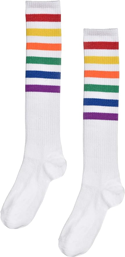 Rainbow Knee Socks - Adult