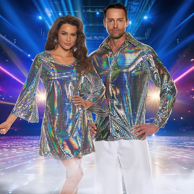 Hologram Disco Shirt - Adult