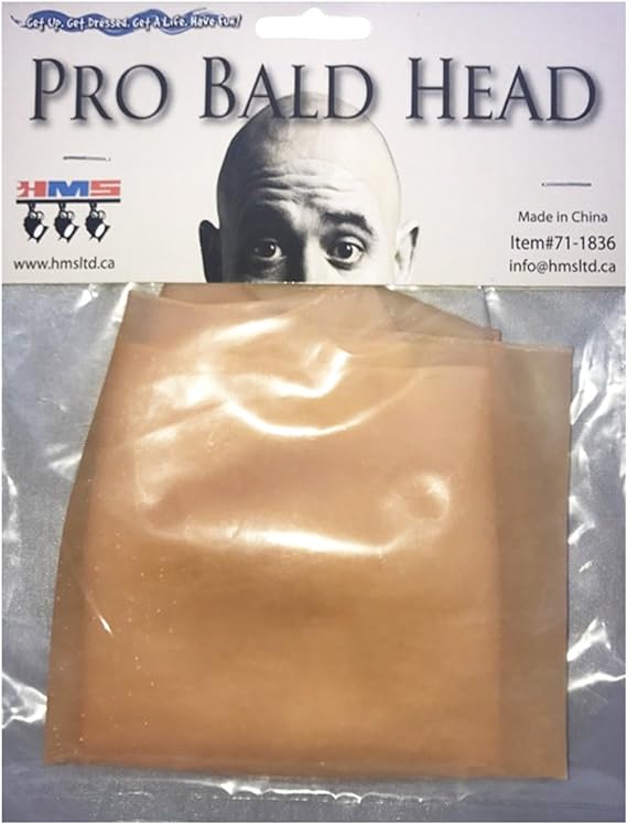 Pro Bald Head - Latex Bald Cap
