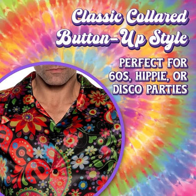 60's Peace Sign Shirt - Adult