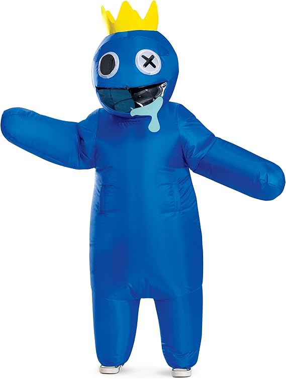 Rainbow Friends - Blue - Inflatable Adult Costume