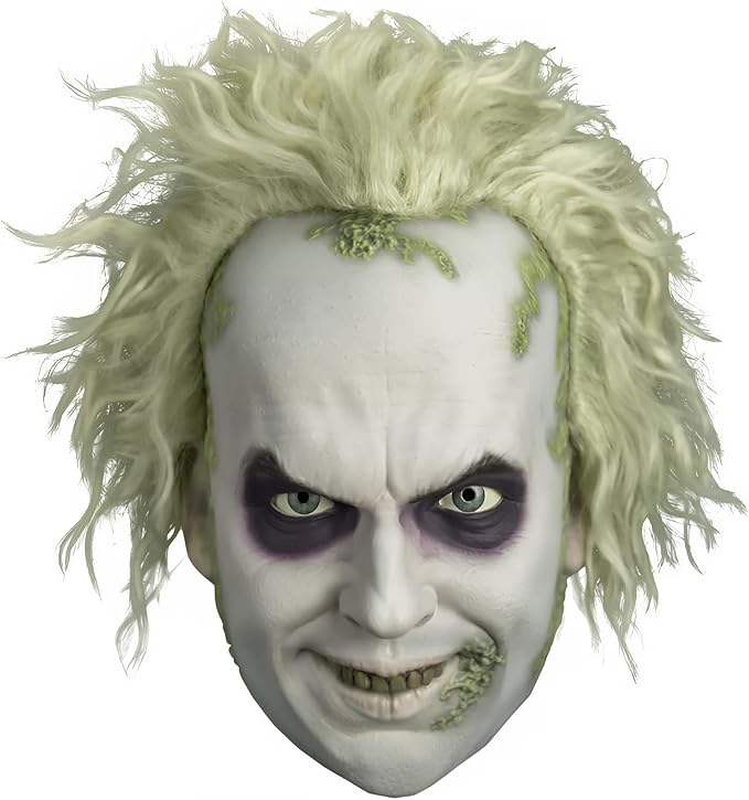 Beetlejuice - Adult Deluxe 1/2 Mask