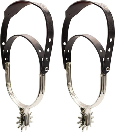 Adjustable Faux Cowboy Spurs - Adult