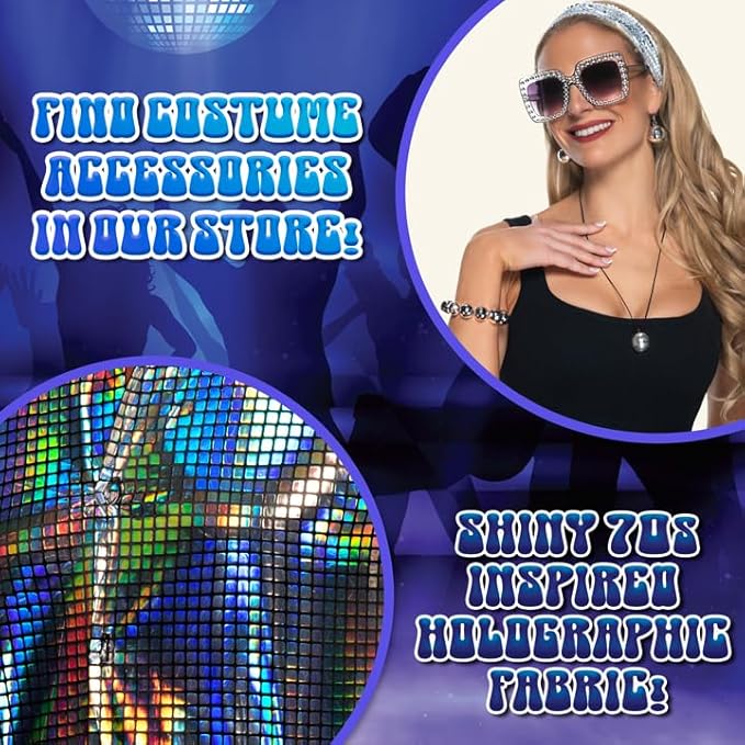 Hologram Disco Shirt - Adult