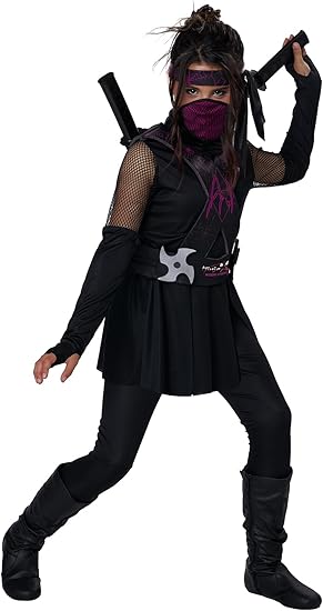 NinjaX Strike Force: Widow Strike - Child Costume