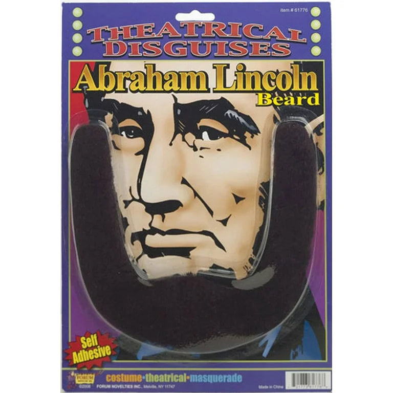 Self Adhesive Abraham Lincoln Beard