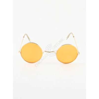 70's Round Hippie Glasses - Costume Accessory