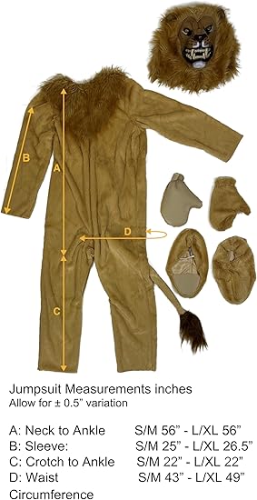 Lion - Deluxe Adult Mascot