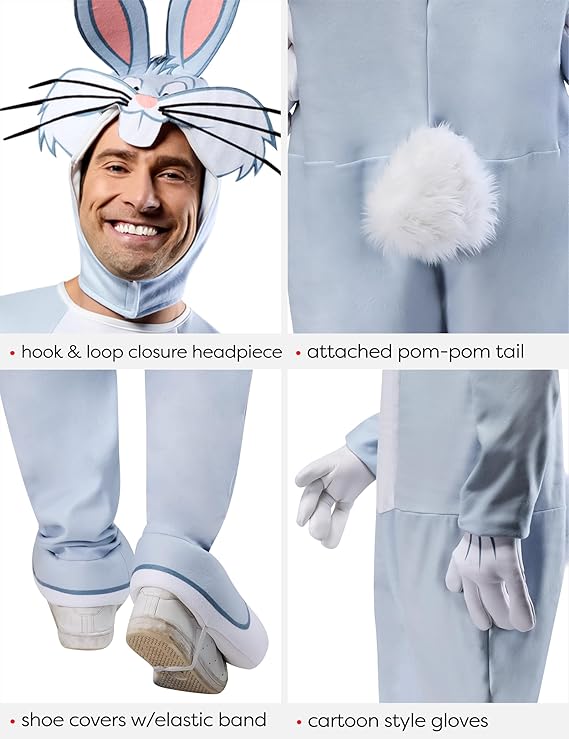 Looney Tunes: Bugs Bunny - Adult Costume