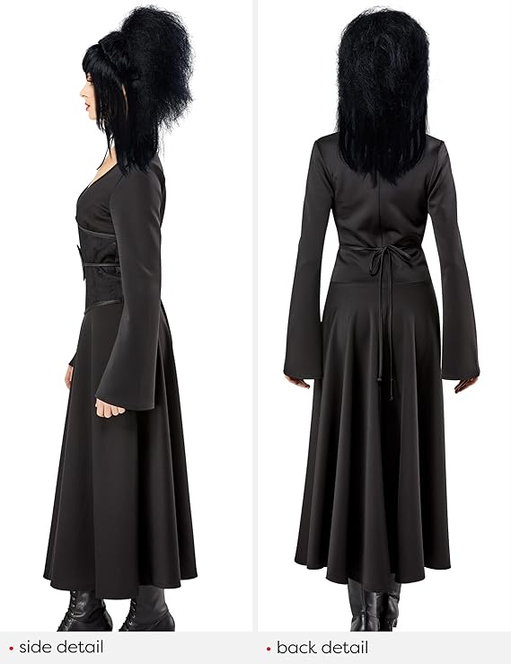 Womens Beetlejuice Lydia Deetz Costume Large