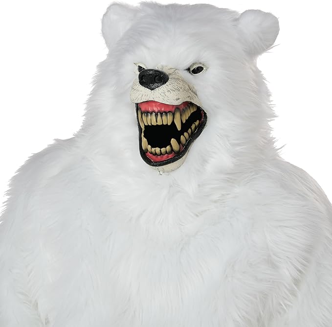 Deluxe Polar Bear Costume with Ani-Motion Mask