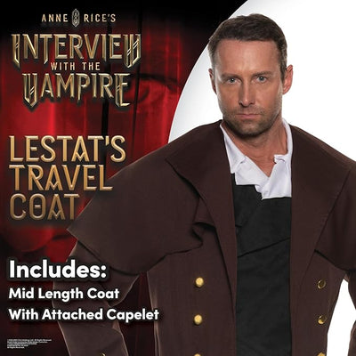 Anne Rice's Interview With The Vampire - Lestat's Travel Coat - Adult Costume