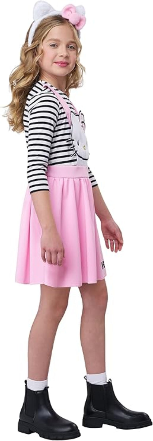 Hello Kitty Pink Overall Dress - Child Costume - Chicago Costume Company