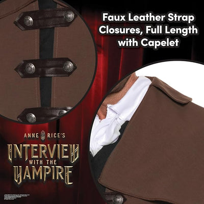 Anne Rice's Interview With The Vampire - Lestat's Carriage Coat - Adult Costume
