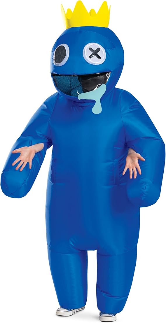 Rainbow Friends - Blue - Inflatable Adult Costume