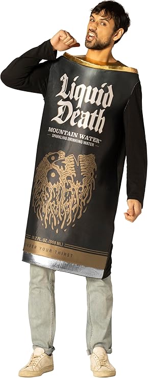 Liquid Death Water Can - Adult Costume