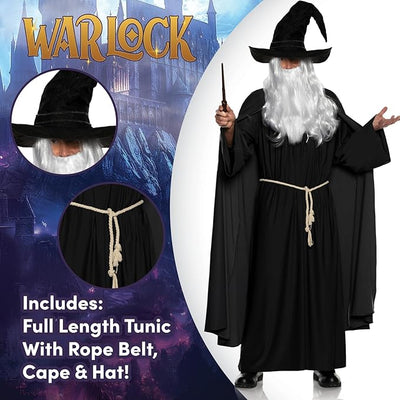 Warlock Wizard - Adult Costume - Chicago Costume Company