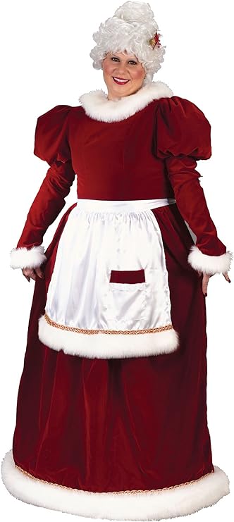 Plus-Size - Velvet Mrs. Santa Suit - Women